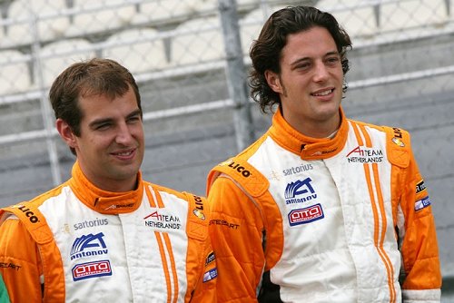 Dennis Retera (r) definitief Rookie voor hele seizoen A1GP